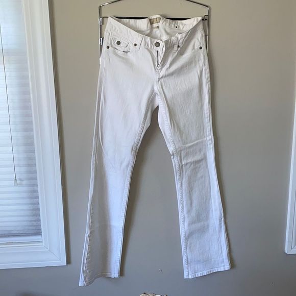 Banana Republic Factory Denim - Banana Republic White Jeans